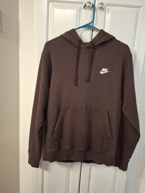 Nike Men's Brown Pullover Hoodie
